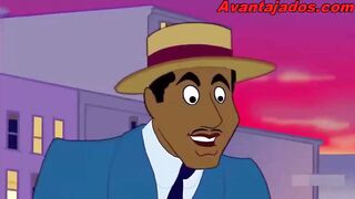 Homosexual Comics Ebony Large Schlongs in Fuckfest