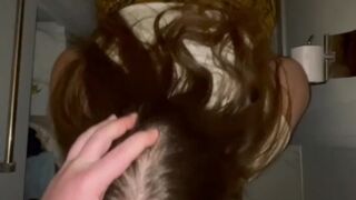 SURPRISE BANG FOR MY FAT SCHOOLGIRL STEPSISTER IN THE BATH/CUM IN THROAT