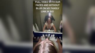 SURPRISE BANG FOR MY FAT SCHOOLGIRL STEPSISTER IN THE BATH/CUM IN THROAT