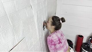 gap in the wall, I take his cock. shir misswicky