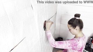 gap in the wall, I take his cock. shir misswicky