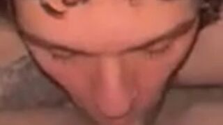 Eating my stepsister snatch until this babe cum in my throat