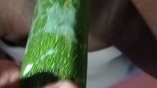 I drilled myself with cucumber untill I forgot my name(onlyfans @sweetoliva)