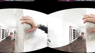 VRHUSH Vina Sky and Jasmine Grey share a dick