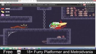 eighteen Yiff Platformer and Metroidvania (free game itchio ) uncensored