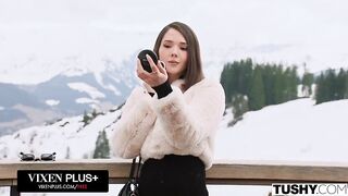 Eve is a betting woman, and that babe has a high stakes wager to have anal on her holiday getaway. This babe's assured that babe can make it happen with a sexy dude. this babe'll just must get his nice-looking girlfriend Clemence on board.