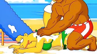 Married Housewife Likes Sucking and Screwing Large Ebony Dicks. Toon Parody. The Simpsons parody. Most excellent Compilation Bitch Wife