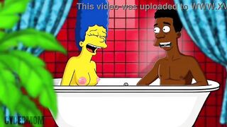 Married Housewife Likes Sucking and Screwing Large Ebony Dicks. Toon Parody. The Simpsons parody. Most excellent Compilation Bitch Wife