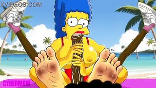 Married Housewife Likes Sucking and Screwing Large Ebony Dicks. Toon Parody. The Simpsons parody. Most excellent Compilation Bitch Wife