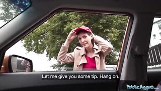 This aged server had not ever had sex with a stranger previous to - Public Agent