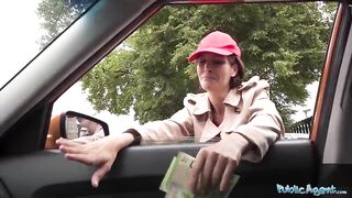 This aged server had not ever had sex with a stranger previous to - Public Agent