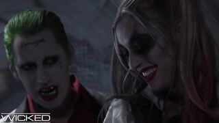 Nasty - Harley Quinn Drilled By Joker & Batman
