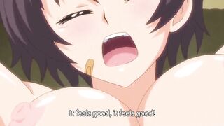 Comics studs trio with breasty curvy chicks