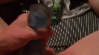 Had to try my fresh lubricant on a sex-toy