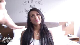 Nasty Latin chick Colombiana Lahia Crox Has Multiple Orgasms from BBC