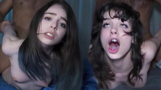 Snow White Teens Love Doggy position