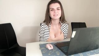 Stepmother made a biggest cum when this babe was caught by her stepson