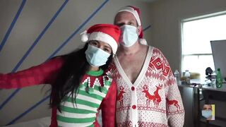 Glad Holidays from Covid Pair - Be safe - we love u all.