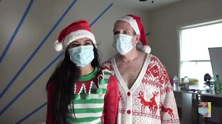 Glad Holidays from Covid Pair - Be safe - we love u all.