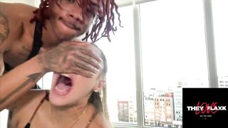 LATIN CHICK WHORE GETS HER FANAL INVASIONED AND POUNDED BY DAD