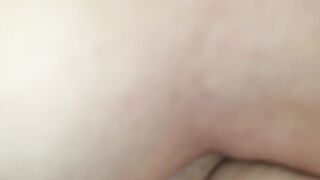 My knob cums inside her snatch. That babe wishes me to cum inside risky out of cock-sock