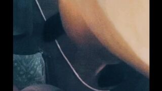 Had to be quiet her dude was upstairs