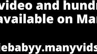 give me an anal creampie or I'll keep teasing u! - full movie scene on Veggiebabyy Manyvids