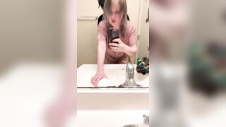 Seven minutes in heaven at a abode party