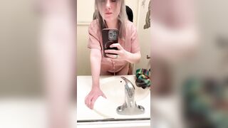 Seven minutes in heaven at a abode party