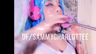 Ahegao, unfathomable fellatio, saliva, cum and groans that will make your mind dirtier