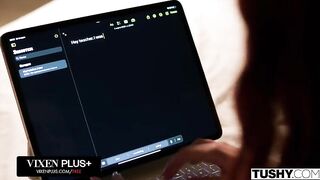 Sirena doesn't wanna learn a fresh language... the merely thing this babe craves to wrap her tongue around is her trainer.