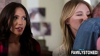 An unsuspecting Hime Marie joins her BFF Melody Marks fam for a fine holiday