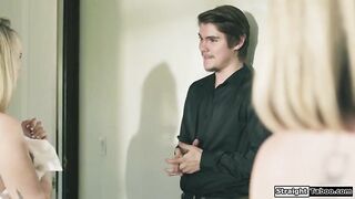Swap student Lilly Bell is watching breasty mother i'd like to fuck Penny Barber squirting over her stepson and sucking his weenie.Then the stepdad enters her room