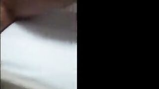 That giant ramrod tearing my snatch apart is practically hitting my uterus.