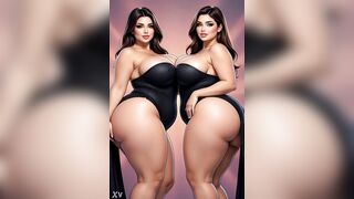 Overweight, soft, and hot invites u to admire - AI-generated