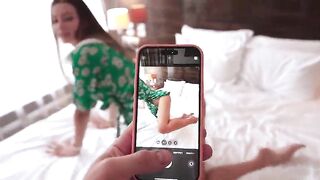 Asking Stepbro To Aid With Nudes For My BF Ended With Cum On My Face