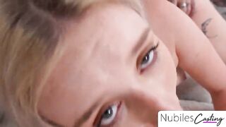 "Cum In Our Throats Fortunate" – Emma Sirus Izzy Rae Snowball Load