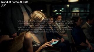 Virgin Teen's 1st Ramrod on Public Bus – Shy Tugjob & Giant Facial from Chunky Stranger [AI]