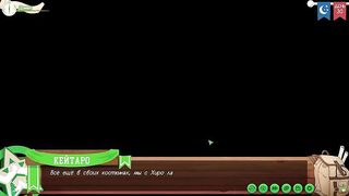 Scene 6 - Keitaro screws Hiro in his hot latex dress (Russian dub)