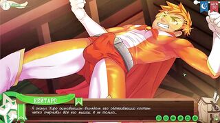 Scene 6 - Keitaro screws Hiro in his hot latex dress (Russian dub)