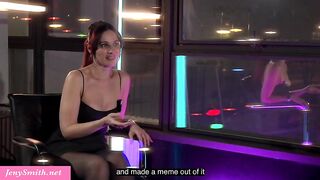 Jeny Smith and Nashidni in a movie speaking about sex, pranks, and threesomes