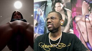 Pretty Tan Breasts Wench Getting Double Permeated, Public Cum Covering An Black Wench, Cum Overspread mother I'd like to fuck, Taut Shaved Snatch POV Sex tool Banging, AI Generated
