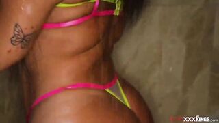 Pawg chick licked and banged by ebony bf