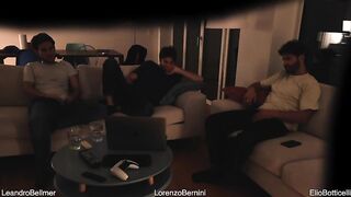 Str8 ally wanking with homosexual allies