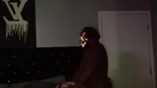 PAWG Bangs Masked BBC