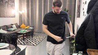 My roommate catches me screwing my doll and I end up banging him