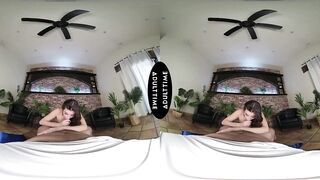 Beautiful Playgirl Tastes Her Own Creampie POV