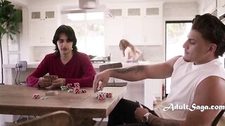 Poker Loss Ends With His Hotty's Guts Getting Reamed