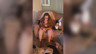 Hawt Breasty Amateur mother I'd like to fuck In Camo Mini Night Gown (cleavage, hips, and legs)