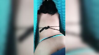 Mexican woman gets doggystyle.